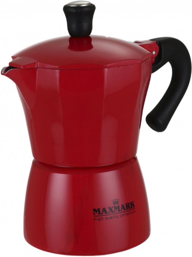 Кавоварка гейзерна Maxmark Red 120 мл MK-ALR00120
