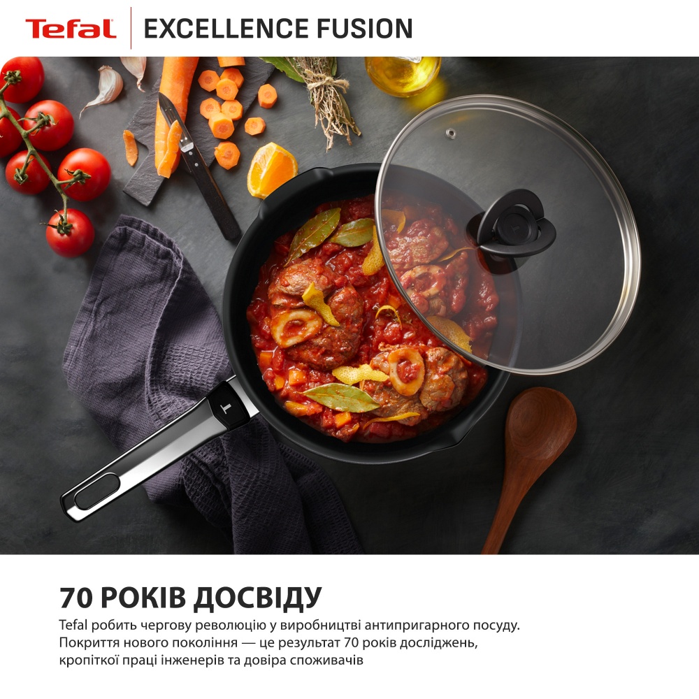 Сковорода Tefal Excellence Fusion 20 см G3380202