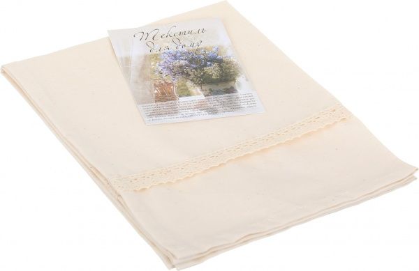 Рушник кухонний Мережка 35x42 см бежевий 