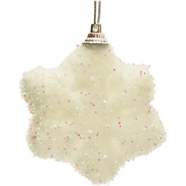 Украшение новогоднее Снежинка DB13S003 6 шт