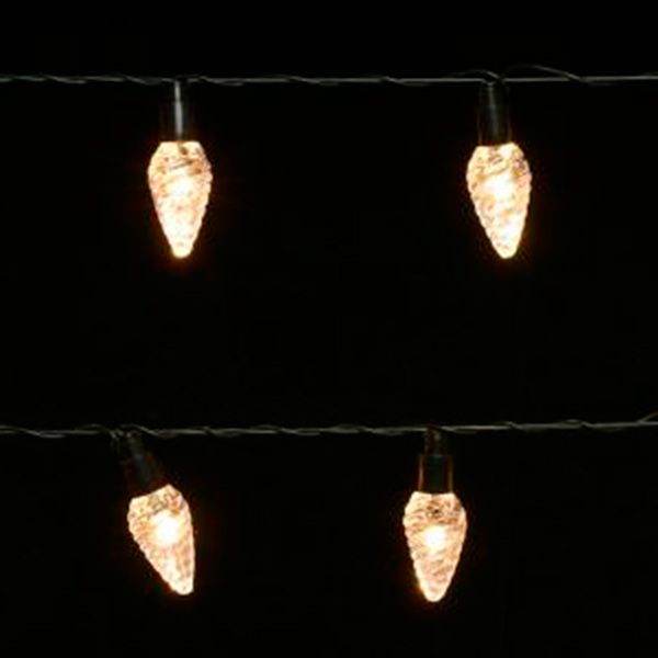 Гирлянда линейная LED 20 ламп 2 м белая