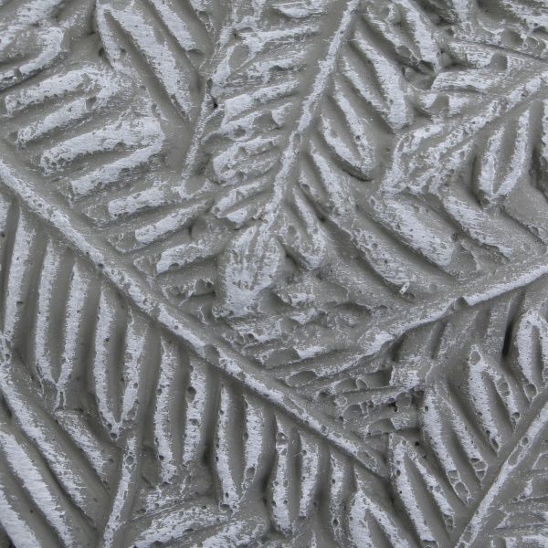 Кашпо Leaf 14,5х14,5х16 см сірий