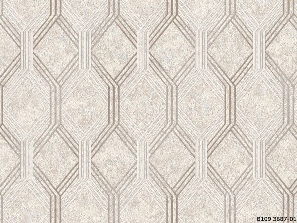Шпалери вінілові на флізеліновій основі V.I.P Class Трапеція 3687-01 1,06x10,05 м 
