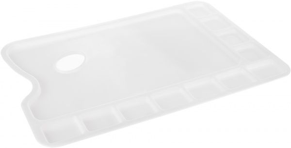 Палітра пластикова прямокутна професійна