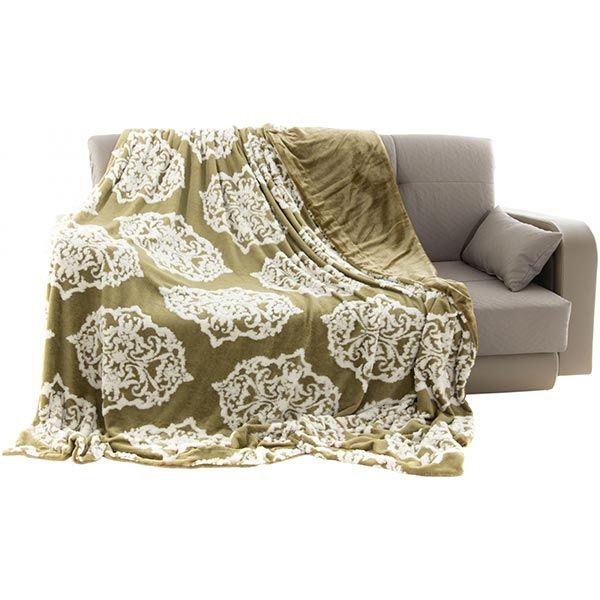 Плед Jacquard 220x240 см хакі La Nuit