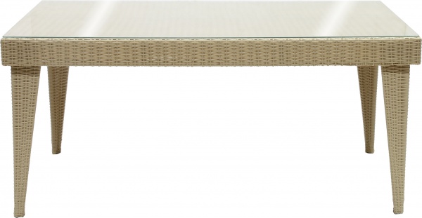 Стол прямоугольный 7369 90x160 см слоновая кость 
