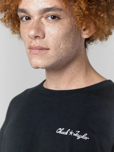 Футболка Converse CHUCK TAYLOR INFILL TEE 10024535-001 р.S чорний