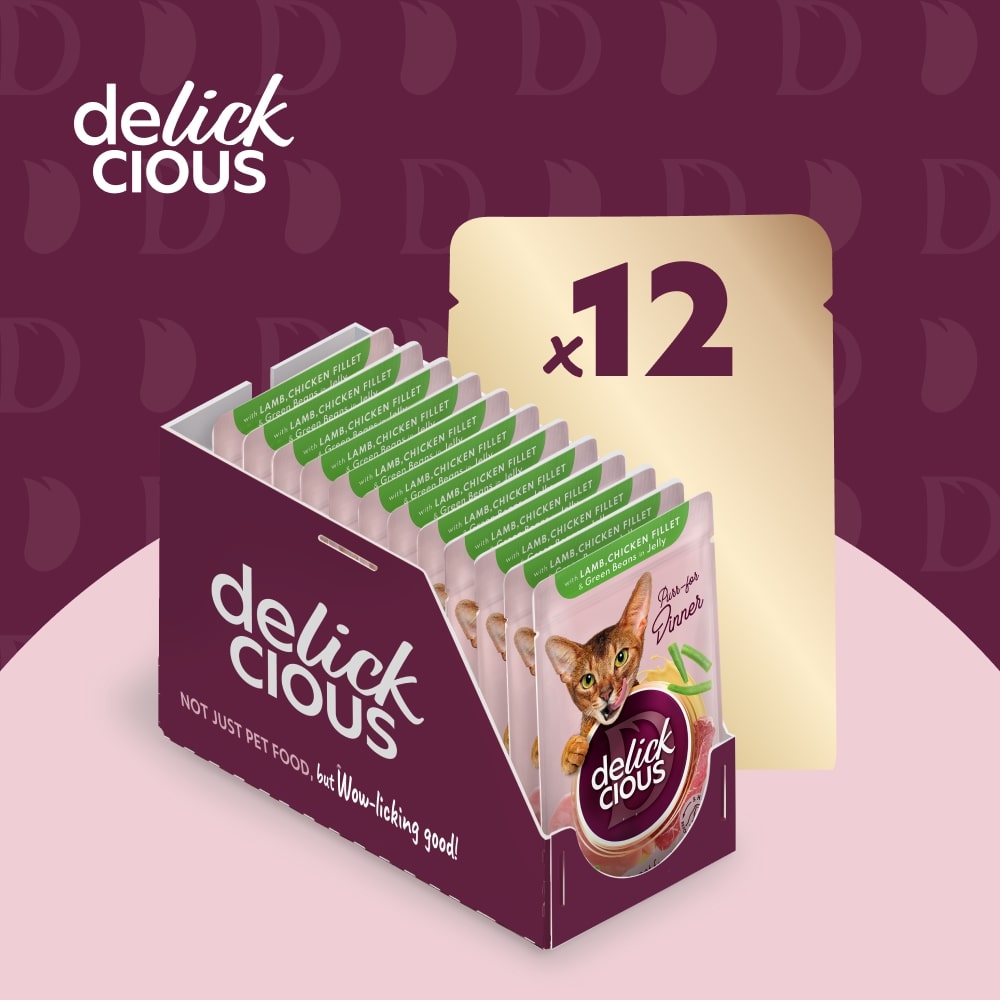 Корм влажный DELICKCIOUS