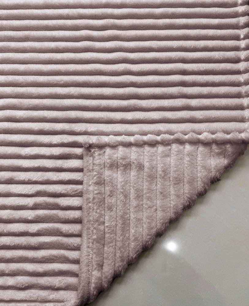 Плед Velvia 160x220 см пудровий La Nuit