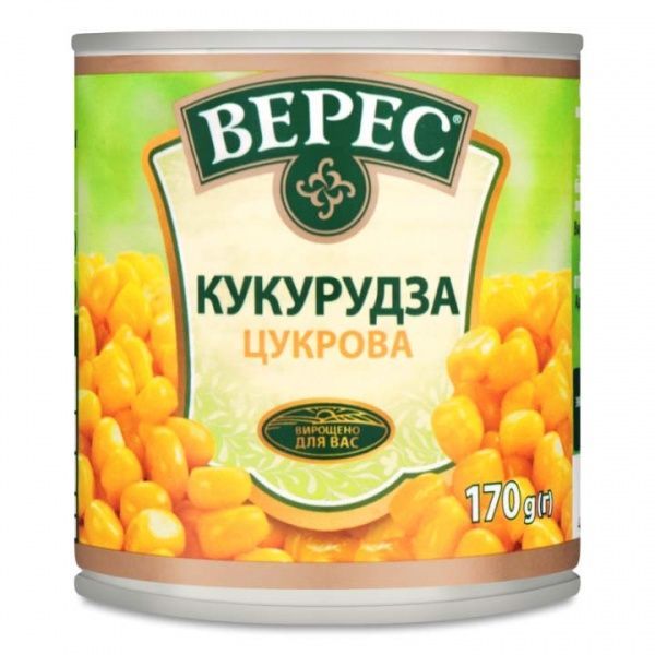 Кукуруза Верес сахарная 170 г