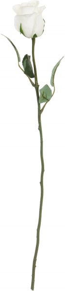 Рослина штучна Троянда айворі 58 см 2