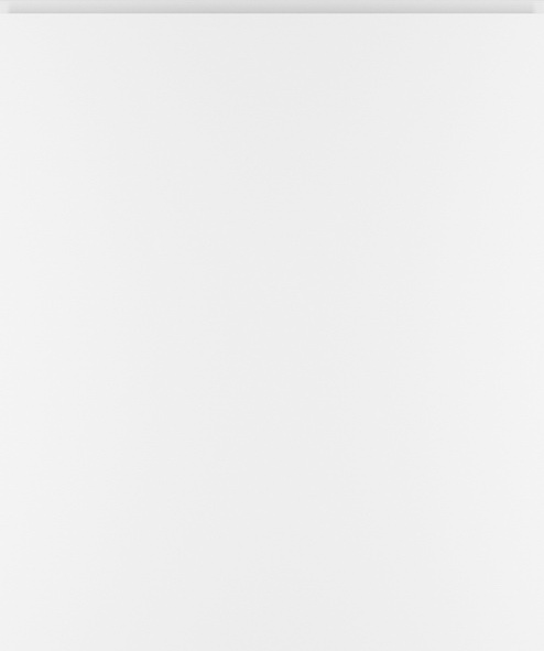 Фасад для кухні Грейд-Плюс Білий матовий RAL9003 713x596 нижній лівий/верхній правий Альфа