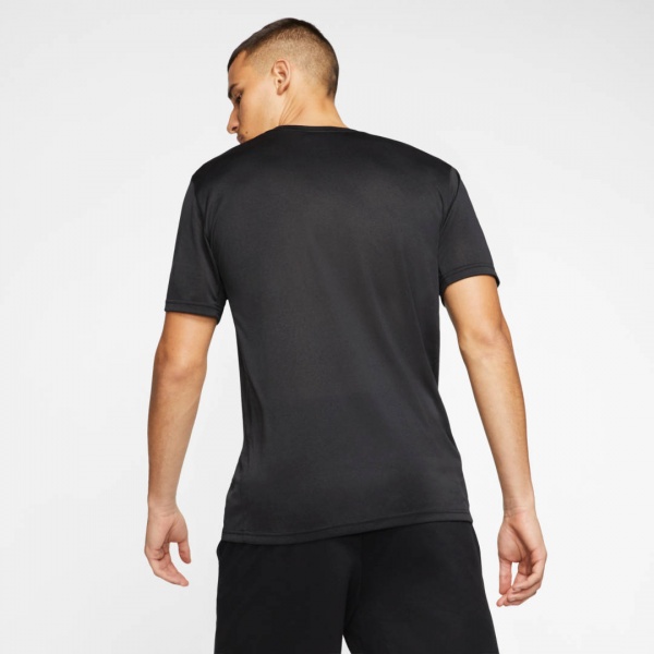 Футболка Nike M NK DRY LEG TEE SWOOSH CAMO CK4250-010 р.XL чорний