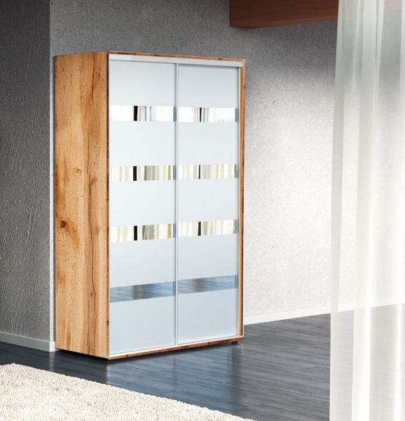 Корпус шкафа-купе Берегиня ДСП Україна 1400х600x2200 мм дуб артизан