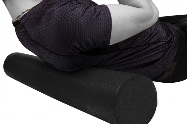 Ролик для йоги PowerPlay PP_4021_Black_90*15 чорний 