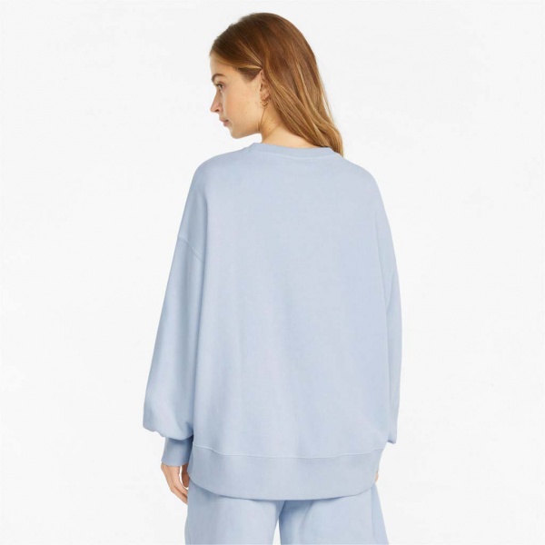 Світшот Puma CLASSICS OVERSIZED CREW 53351221 р. M блакитний