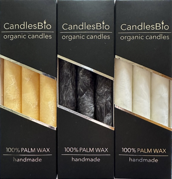 Набір свічок WP13 20/180 ваніль 3 шт. CandlesBio