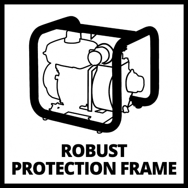 Мотопомпа бензинова Einhell GE-PW 46 (4171372)