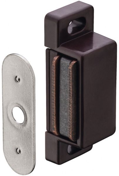 Фіксатор меблевий магнітний Hafele 3 кг коричневий 2 шт.