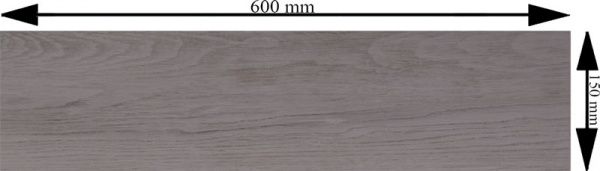 Плитка Zeus Ceramica Listelli grey ZSXLT8BR 15x60 