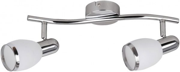 Спот Rabalux Elite 2x40 Вт E14 хром 6061 