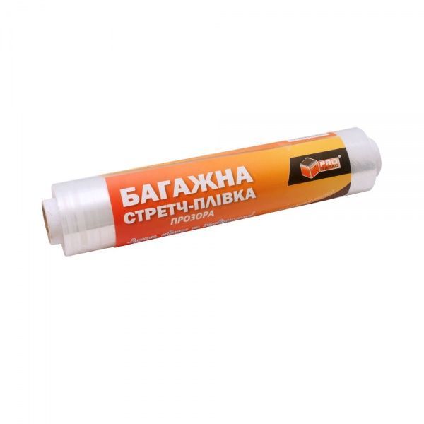 Пленка-стретч багажная 20 мкм 25 см 0,377 кг