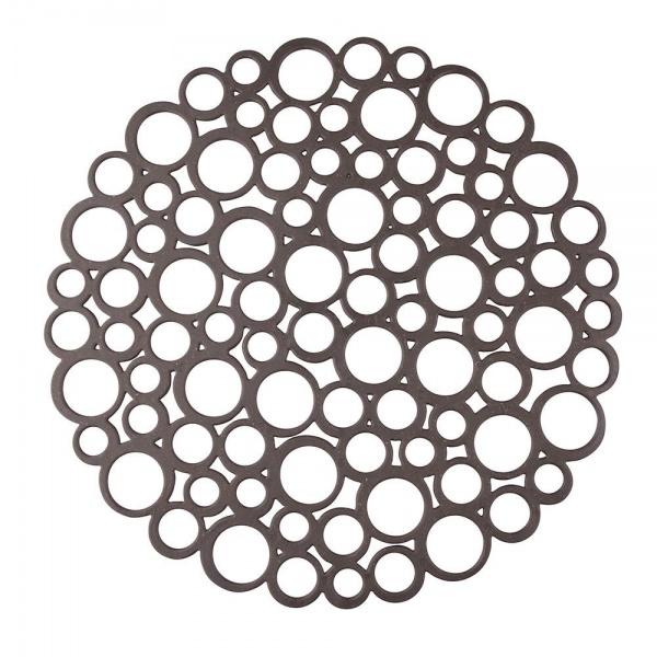 Сітка в мийку BIO кругла чорна PRC