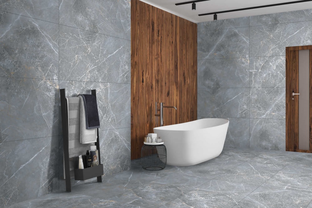 Плитка Cerossa Ceramica Galdar light grey sugar carving 60x120 см