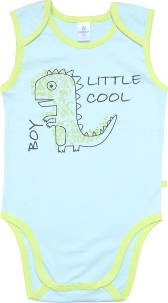 Боді дитяче Minikin Dino р.74 бірюзовий 199020374 