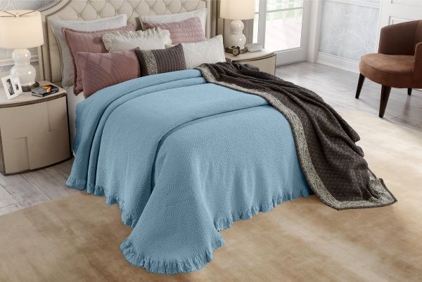 Покривало Atranco 230x270 см La Nuit сталевий 