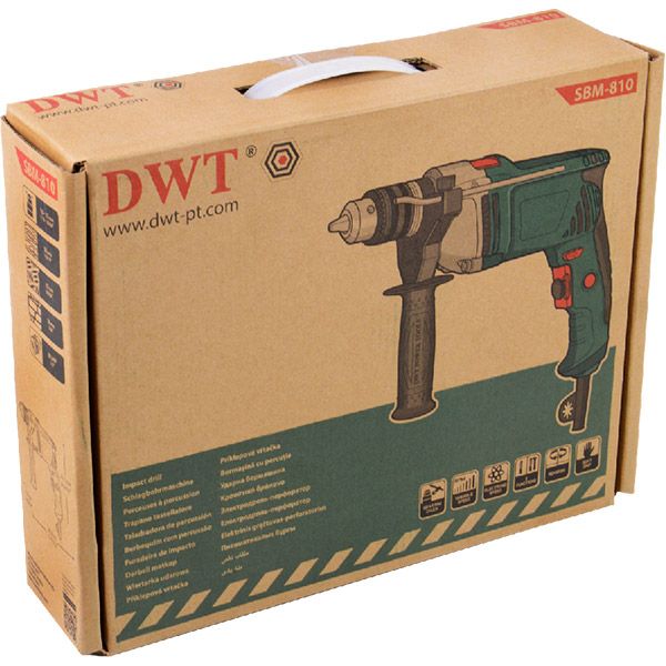 Дрель ударная DWT SBM-810