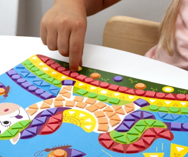 Набор для творчества Vladi Toys Мягкая мозаика Фея VT4511-03