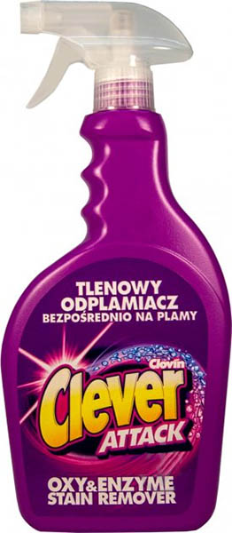 Пятновыводитель жидкость Clever 450 мл