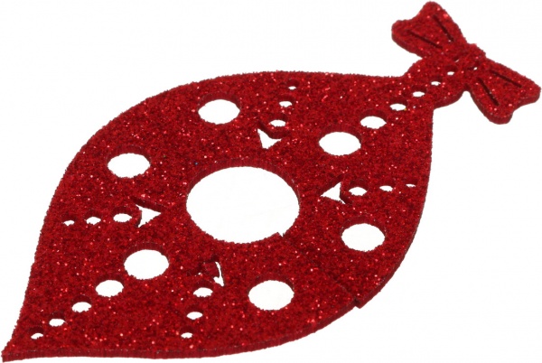 Декорація новорічна Гулівер Країна набір маркерів новорічних для келихів 6 шт. 123060 