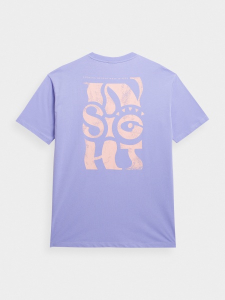 Футболка 4F TSHIRT F0769 4FSS23TTSHF0769-52S р.M фіолетовий