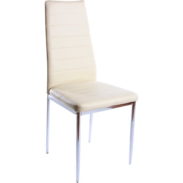 Стілець Bazhou City chrome молочний 980х410х400 мм