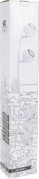 Спот Arte Lamp A6251PL-4WH PIATTO 4x50 Вт GU10 білий 