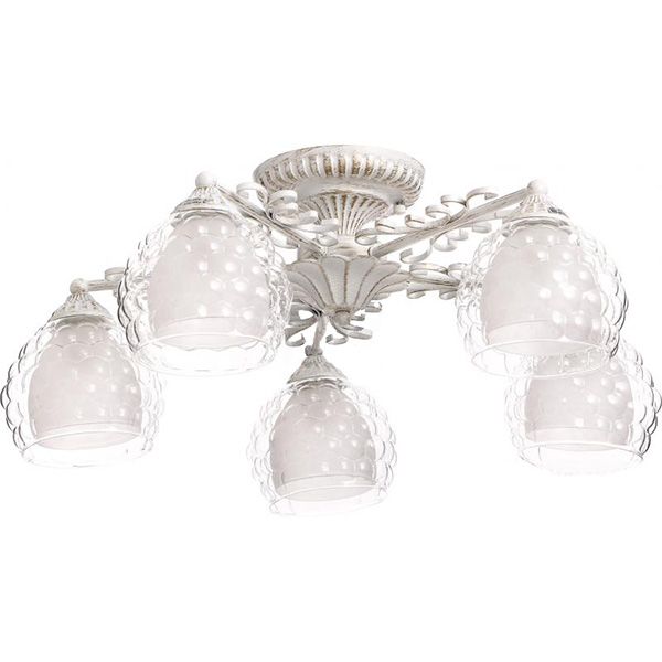 Люстра Accento lighting Garda ALHu-HKC31259A/5 5x60 Вт E14 белый