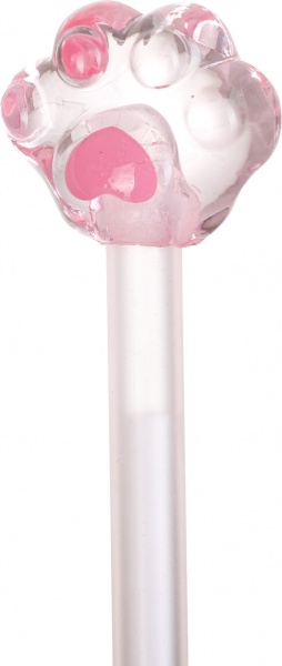 Ручка гелева Місячна лапка рожевий 