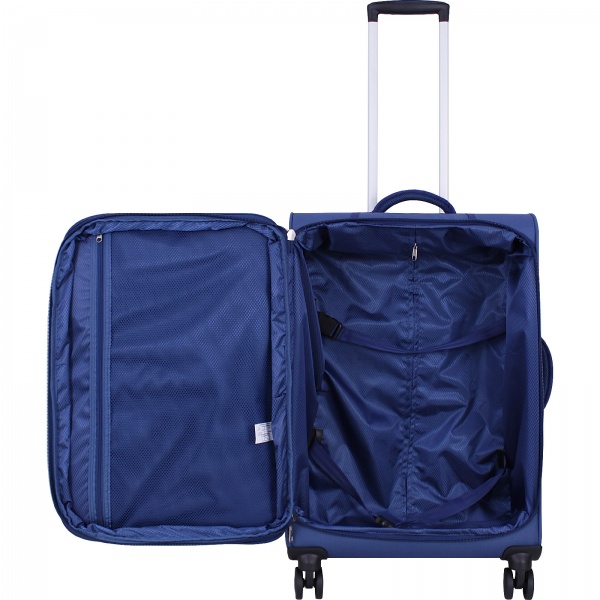 Чемодан Bagland М New 70 л синий 3799124 