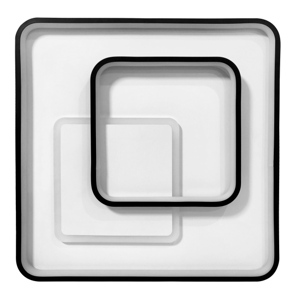 Люстра світлодіодна Victoria Lighting 90 Вт білий/чорний Mystery/PL500 