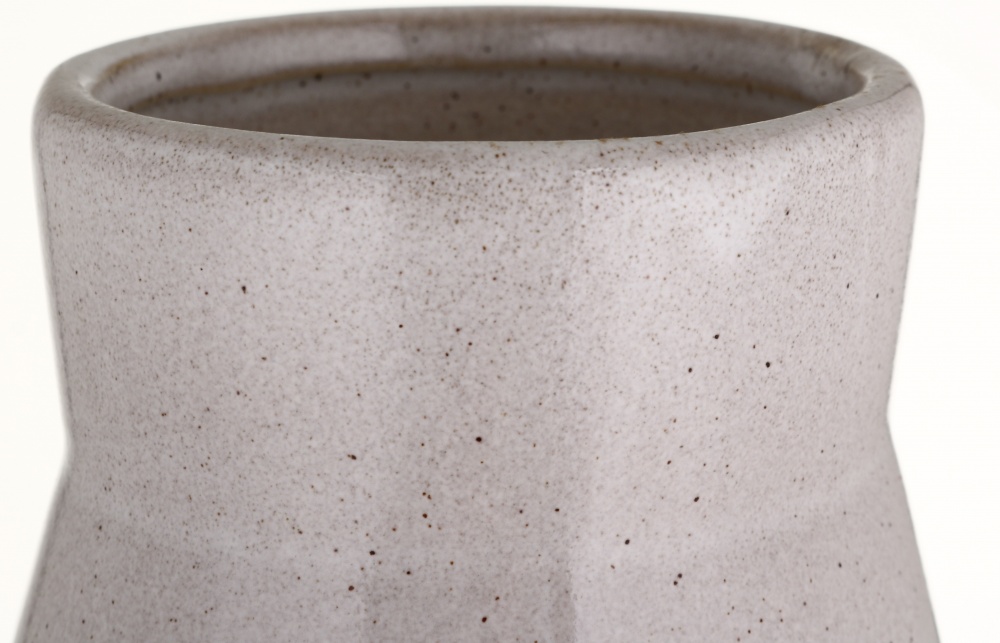 Ваза керамическая Pinsung Ceramics Boko 35,5 см бело-серый градиент PS33351