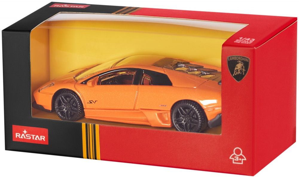 Автомодель Rastar 1:43 Murcielago LP 670-4 SV 454.01.24