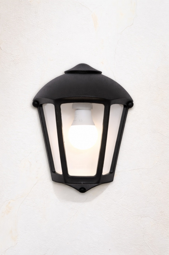 Светильник уличный настенный FUMAGALLI Fabio Smart Pack E27 12 Вт IP55 черный