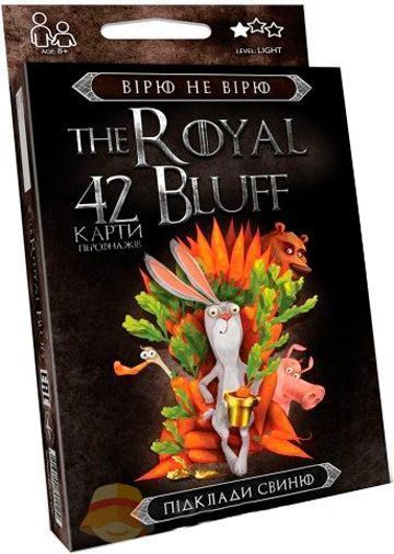 Игра настольная Danko Toys The ROYAL BLUFF укр. RBL-01-01U