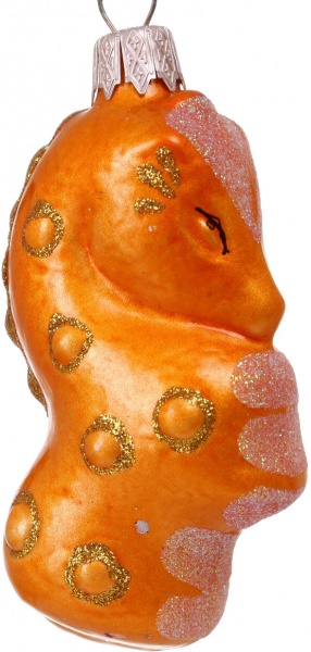 Декорация новогодняя Формовая игрушка в ассортименте 7 см 