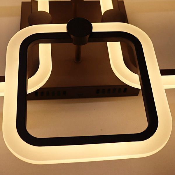 Люстра светодиодная Victoria Lighting Fixy/PL4 92 Вт коричневый 