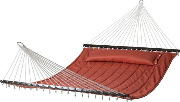 Гамак Indigo стеганый 140x200 см терракотовый 