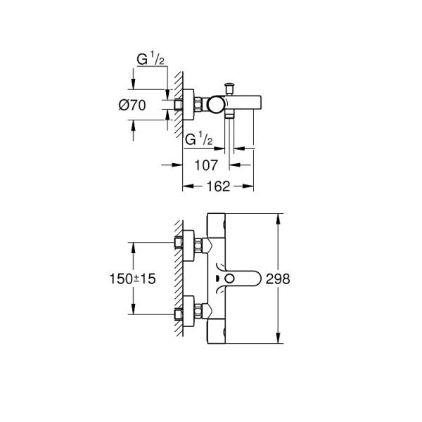 Термостат Grohe Precision Get 34774000