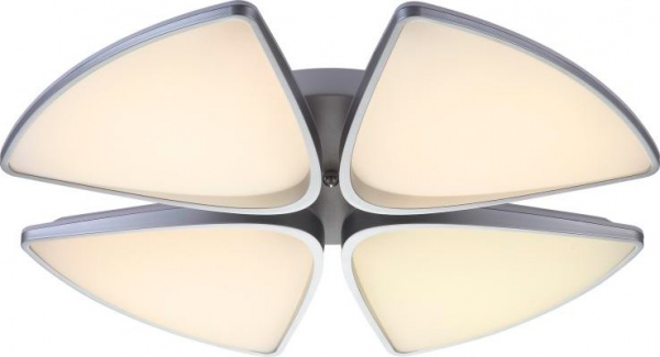 Люстра светодиодная Altalusse 48 Вт белый/серебро INL-9368С-48